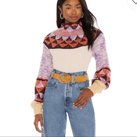 Free People Sweaters - NWT Free People Swit The Small Stuff Pullover